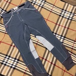 NWOT Horseware Ireland horseback riding pants Grey size 26 R